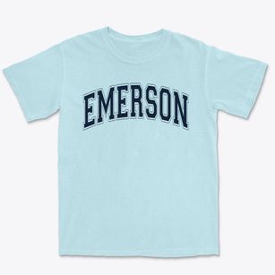 Emerson Primary School Varsity Arch Premium Heavyweight T-shirt