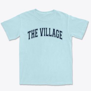The Village School Varsity Arch Premium Heavyweight T-shirt