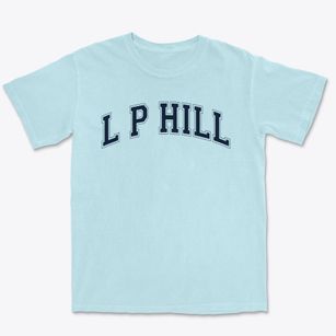 L P Hill Elementary School Varsity Arch Premium Heavyweight T-shirt