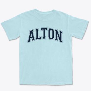 Alton Elementary School Varsity Arch Premium Heavyweight T-shirt