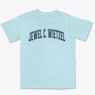 Jewel C. Wietzel Center Varsity Arch Premium Heavyweight T-shirt