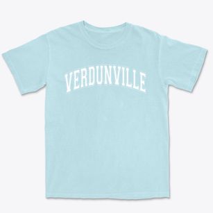 Verdunville Elementary School Varsity Arch Premium Heavyweight T-shirt