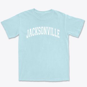 Jacksonville Middle School Varsity Arch Premium Heavyweight T-shirt