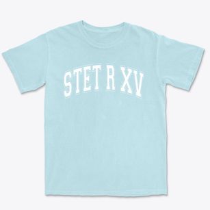 Stet R Xv School Varsity Arch Premium Heavyweight T-shirt