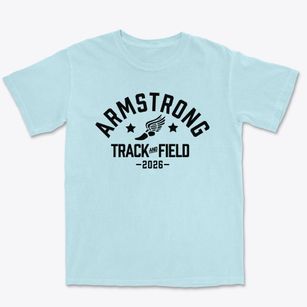 Armstrong Elementary Track and Field Premium Heavyweight T-shirt