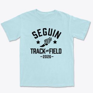 Seguin High School Track and Field Premium Heavyweight T-shirt