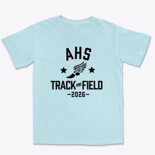 Americas High School Track and Field Premium Heavyweight T-shirt