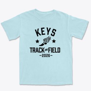 Keys Academy Track and Field Premium Heavyweight T-shirt