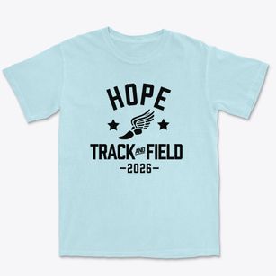 Hope Lutheran School Track and Field Premium Heavyweight T-shirt