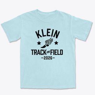 Klein High School Track and Field Premium Heavyweight T-shirt