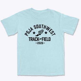 Psja Southwest Early College High School Track and Field Premium Heavyweight T-shirt