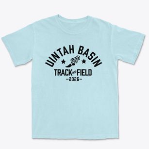 Uintah Basin Area Applied Tech Center Track and Field Premium Heavyweight T-shirt