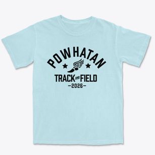 Powhatan High School Track and Field Premium Heavyweight T-shirt