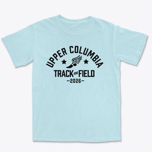 Upper Columbia Academy Track and Field Premium Heavyweight T-shirt
