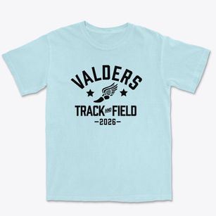 Valders High School Track and Field Premium Heavyweight T-shirt