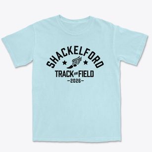 Shackelford Elementary School Track and Field Premium Heavyweight T-shirt