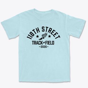 118th Street Elementary School Track and Field Premium Heavyweight T-shirt