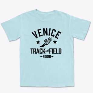 Venice High School Track and Field Premium Heavyweight T-shirt