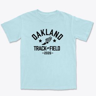 Oakland Emiliano Zapata Academy Track and Field Premium Heavyweight T-shirt