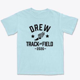 Drew School Track and Field Premium Heavyweight T-shirt