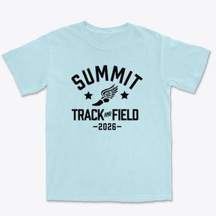Summit Middle School Track and Field Premium Heavyweight T-shirt