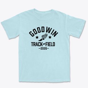 Goodwin Elementary School Track and Field Premium Heavyweight T-shirt