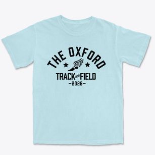 The Oxford Academy Track and Field Premium Heavyweight T-shirt
