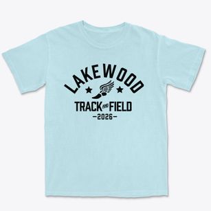 Lakewood Community School Track and Field Premium Heavyweight T-shirt