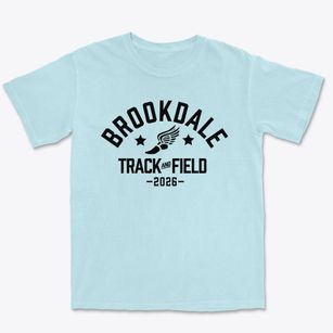 Brookdale Elementary School Track and Field Premium Heavyweight T-shirt