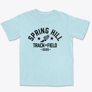 Spring Hill Elementary School Track and Field Premium Heavyweight T-shirt