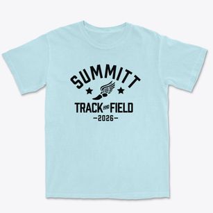 Summitt Elementary School Track and Field Premium Heavyweight T-shirt