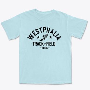 Westphalia Elementary School Track and Field Premium Heavyweight T-shirt