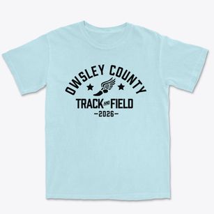 Owsley County Elementary School Track and Field Premium Heavyweight T-shirt