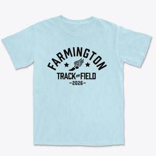 Farmington Elementary School Track and Field Premium Heavyweight T-shirt