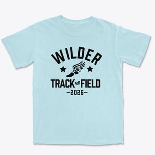 Wilder Elementary School Track and Field Premium Heavyweight T-shirt