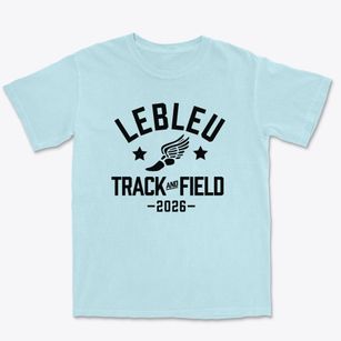 Lebleu Settlement Elementary School Track and Field Premium Heavyweight T-shirt