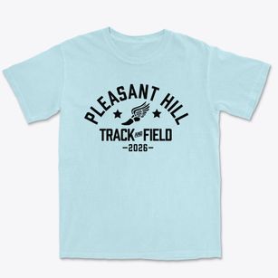 Pleasant Hill High School Track and Field Premium Heavyweight T-shirt