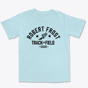 Robert Frost Intermediate School Track and Field Premium Heavyweight T-shirt