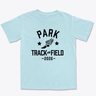 Park Elementary School Track and Field Premium Heavyweight T-shirt
