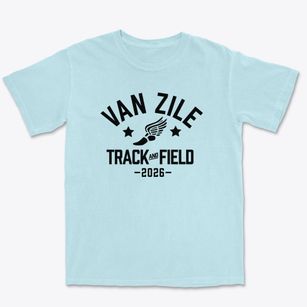 Van Zile Elementary School Track and Field Premium Heavyweight T-shirt