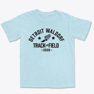 Detroit Waldorf School Track and Field Premium Heavyweight T-shirt