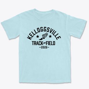 Kelloggsville Christian School Track and Field Premium Heavyweight T-shirt