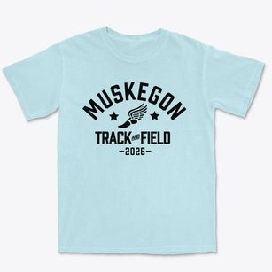 Muskegon Alternative School Track and Field Premium Heavyweight T-shirt