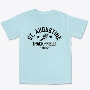Saint Augustine School Track and Field Premium Heavyweight T-shirt
