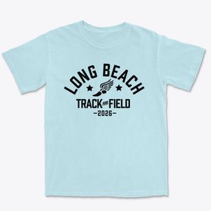 Long Beach Middle School Track and Field Premium Heavyweight T-shirt