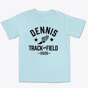 Dennis B O'brien Elementary School Track and Field Premium Heavyweight T-shirt