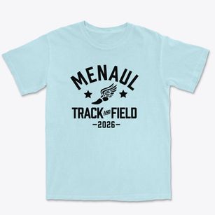 Menaul School Track and Field Premium Heavyweight T-shirt