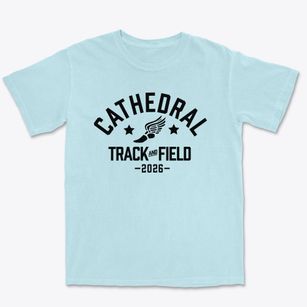 The Cathedral School Of St. John The Divine Track and Field Premium Heavyweight T-shirt