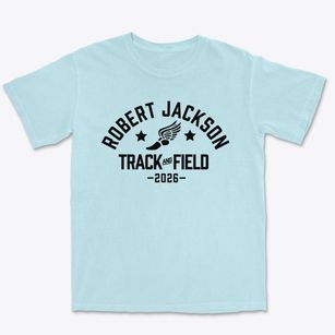 Robert Jackson Elementary School Track and Field Premium Heavyweight T-shirt