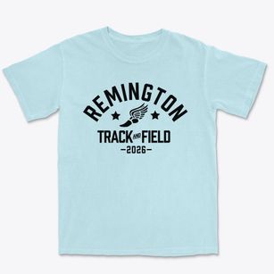 Remington Elementary School Track and Field Premium Heavyweight T-shirt